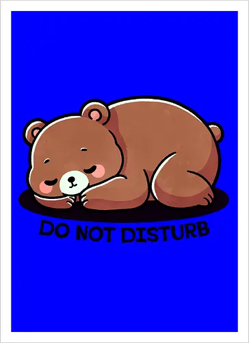 Do not disturb 