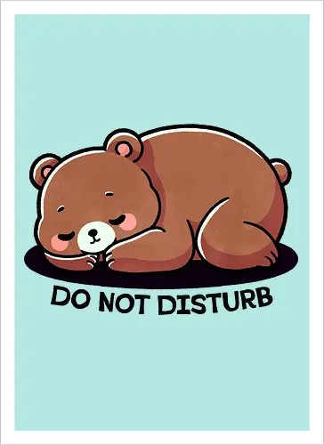 Do not disturb 