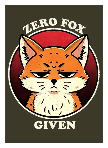 Zero fox given