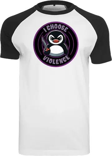 I choose violence penguin