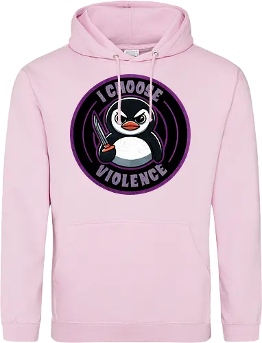 I choose violence penguin