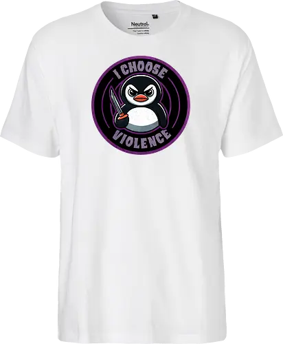 I choose violence penguin