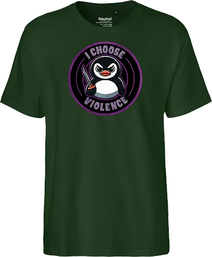 I choose violence penguin