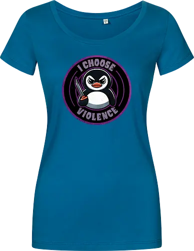 I choose violence penguin