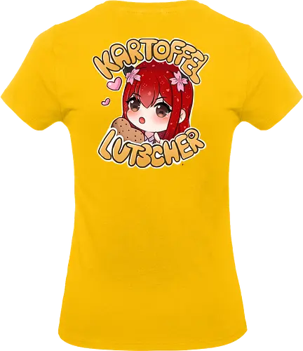 Kartoffel lutscher Druck (hinten) - Xlxwnz, safespace, dbd, gaming, streaming, twitch, Sasukara - Standard T-Shirt (Frauen)