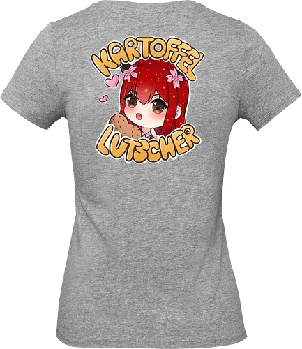 Kartoffel lutscher Druck (hinten) - Xlxwnz, safespace, dbd, gaming, streaming, twitch, Sasukara - Standard T-Shirt (Frauen)