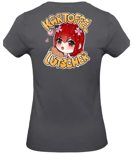 Kartoffel lutscher Druck (hinten) - Xlxwnz, safespace, dbd, gaming, streaming, twitch, Sasukara - Standard T-Shirt (Frauen)