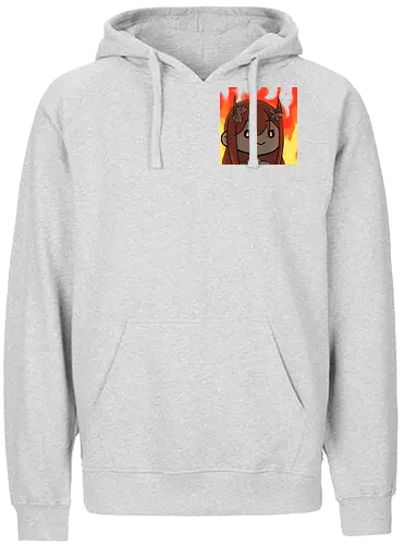 Nina wütend! (Klein) - Xlxwnz, safespace, dbd, gaming, streaming, twitch, Yuzuh1r4 - Fairtrade Hoodie
