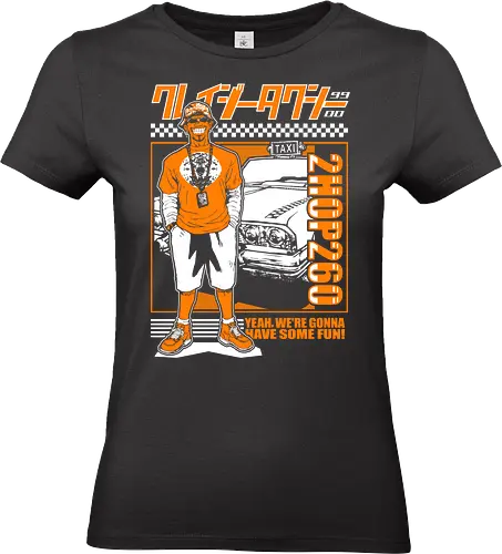 Taxi BDJoe 9900 - crazy taxi, arcade, retro, game, vintage - Standard T-Shirt (Frauen)
