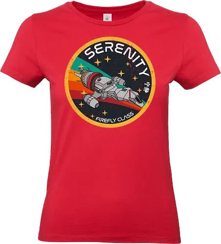 Serenity firefly class - serenity, firefly, retro, vintage, space, galaxy - Standard T-Shirt (Frauen)