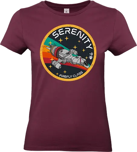 Serenity firefly class - serenity, firefly, retro, vintage, space, galaxy - Standard T-Shirt (Frauen)
