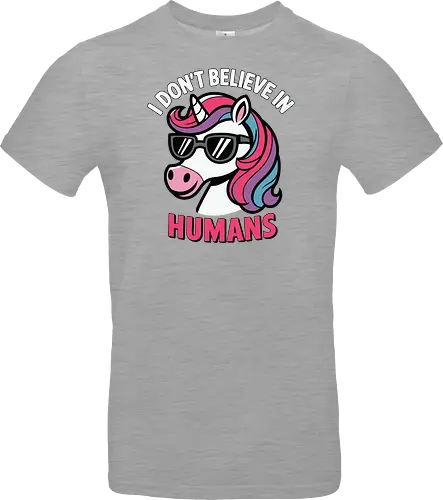 I don't believe in humans