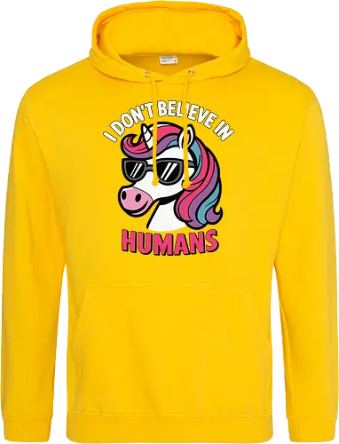 I don't believe in humans