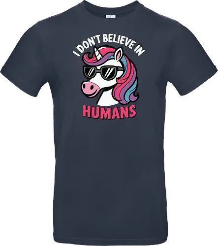 I don't believe in humans