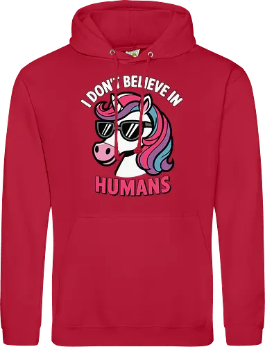I don't believe in humans