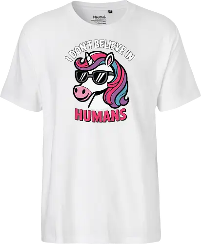 I don't believe in humans