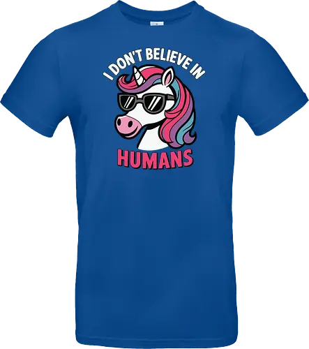 I don't believe in humans