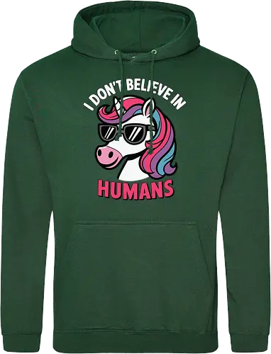 I don't believe in humans