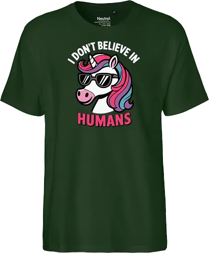 I don't believe in humans
