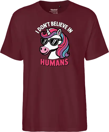 I don't believe in humans