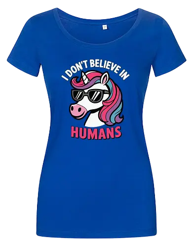 I don't believe in humans