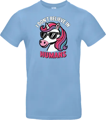 I don't believe in humans