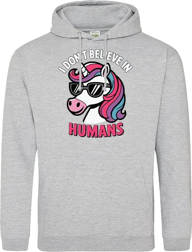 I don't believe in humans