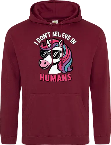 I don't believe in humans