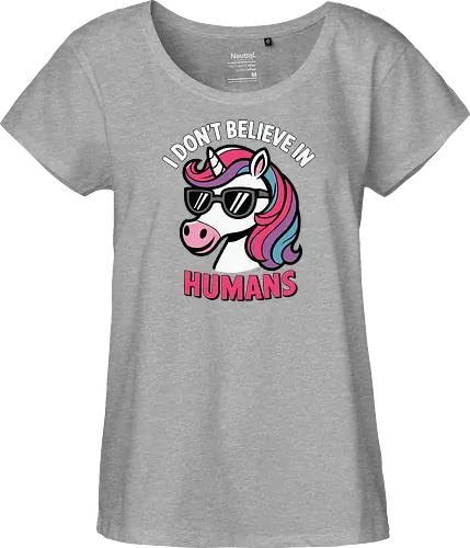I don't believe in humans