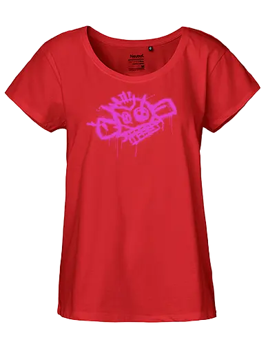 Gaming Monkey Pink - arcane, lol, Gaming, Gaming, monkey tag - Fairtrade Girl Shirt