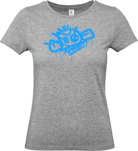Gaming Monkey Blue - arcane, lol, Gaming, Gaming, monkey tag - Standard T-Shirt (Frauen)