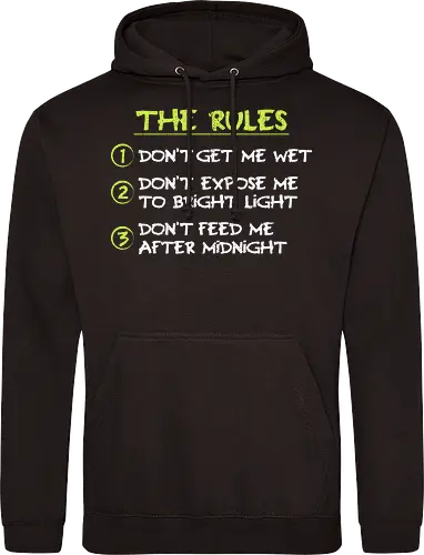 My three Rules - 80s movies 