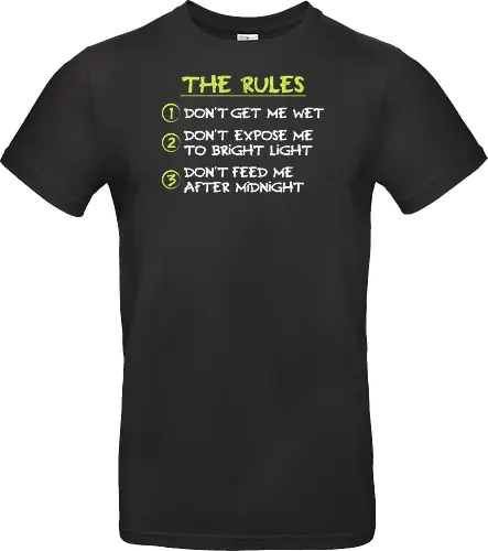 My three Rules - 80s movies 