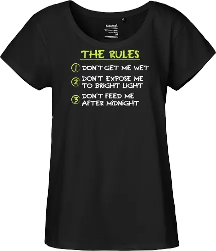 My three Rules - 80s movies 