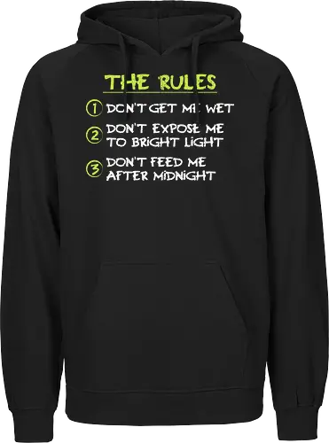 My three Rules - 80s movies 
