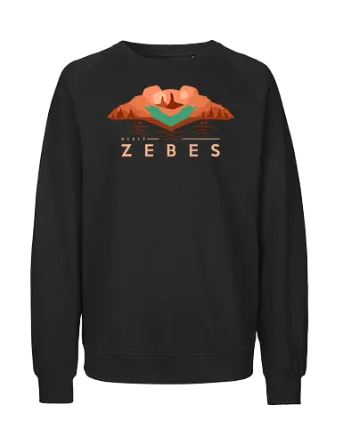 Visit Zebes for Retro Gamers - vintage, gaming, 80s, 8bit, bounty hunter, gamer, landscape, pixel, retro, retro gamer, retrogaming, sci fi, science fiction, space, video game - Fairtrade Sweatshirt