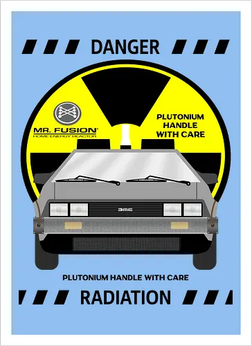 Plutonium: Handle With Care Vintage Art