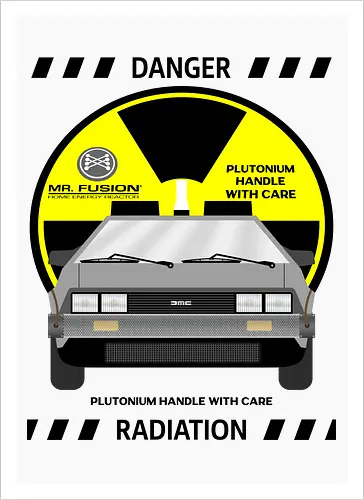 Plutonium: Handle With Care Vintage Art
