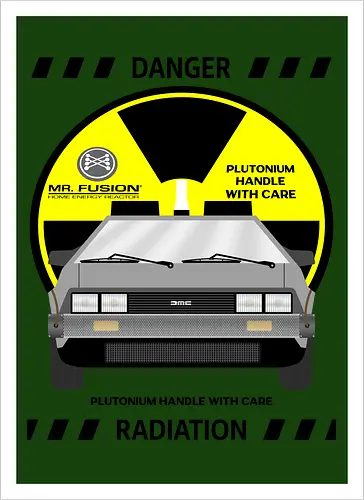 Plutonium: Handle With Care Vintage Art