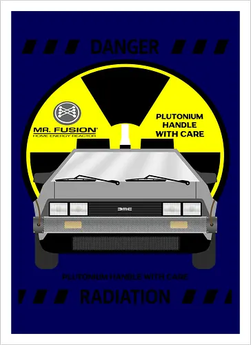 Plutonium: Handle With Care Vintage Art