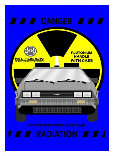Plutonium: Handle With Care Vintage Art