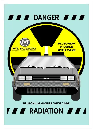 Plutonium: Handle With Care Vintage Art