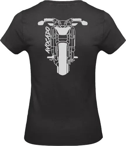 Kawasaki Z650, 2018, 2, cust, Weiß - Saisonstart2025, motorrad, bike, biker, Bremen, Niedersachsen, Oldenburg, Leer, Norden, Emsland, Cloppenburg - Standard T-Shirt (Frauen)