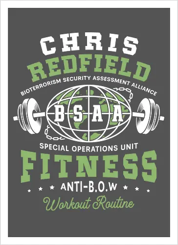 Bsaa Redfield Fitness Emblem