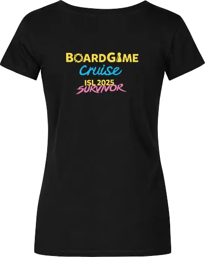 BoardGame Cruise - Island 2025 Survivor T-Shirt