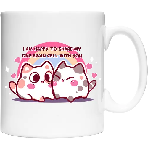 Happy to share my brain cell