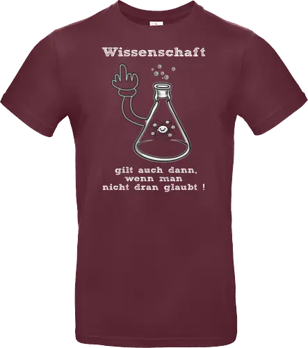 Wissenschaft gilt auch dann, wenn man  nicht dran glaubt ! (ws)