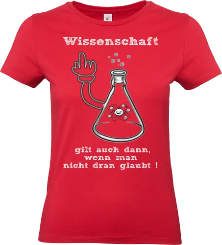 Wissenschaft gilt auch dann, wenn man  nicht dran glaubt ! (ws)