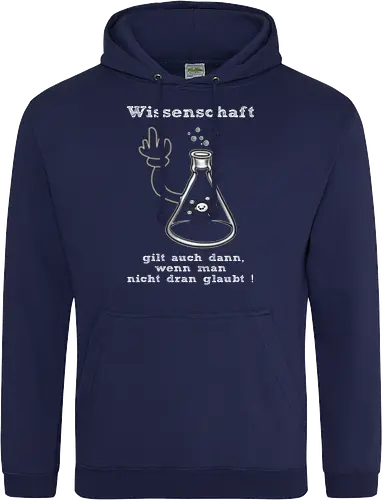 Wissenschaft gilt auch dann, wenn man  nicht dran glaubt ! (ws)