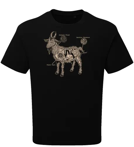 Anatomical Black Goat